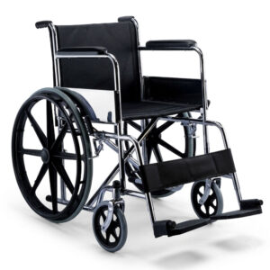 Manual Wheelchair KY-809B-46 Black Rim
