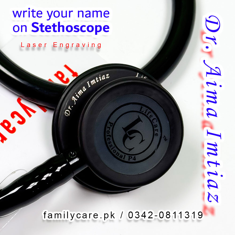 Lifecare-P4-4013-Stethoscope-Name-Engraving-1