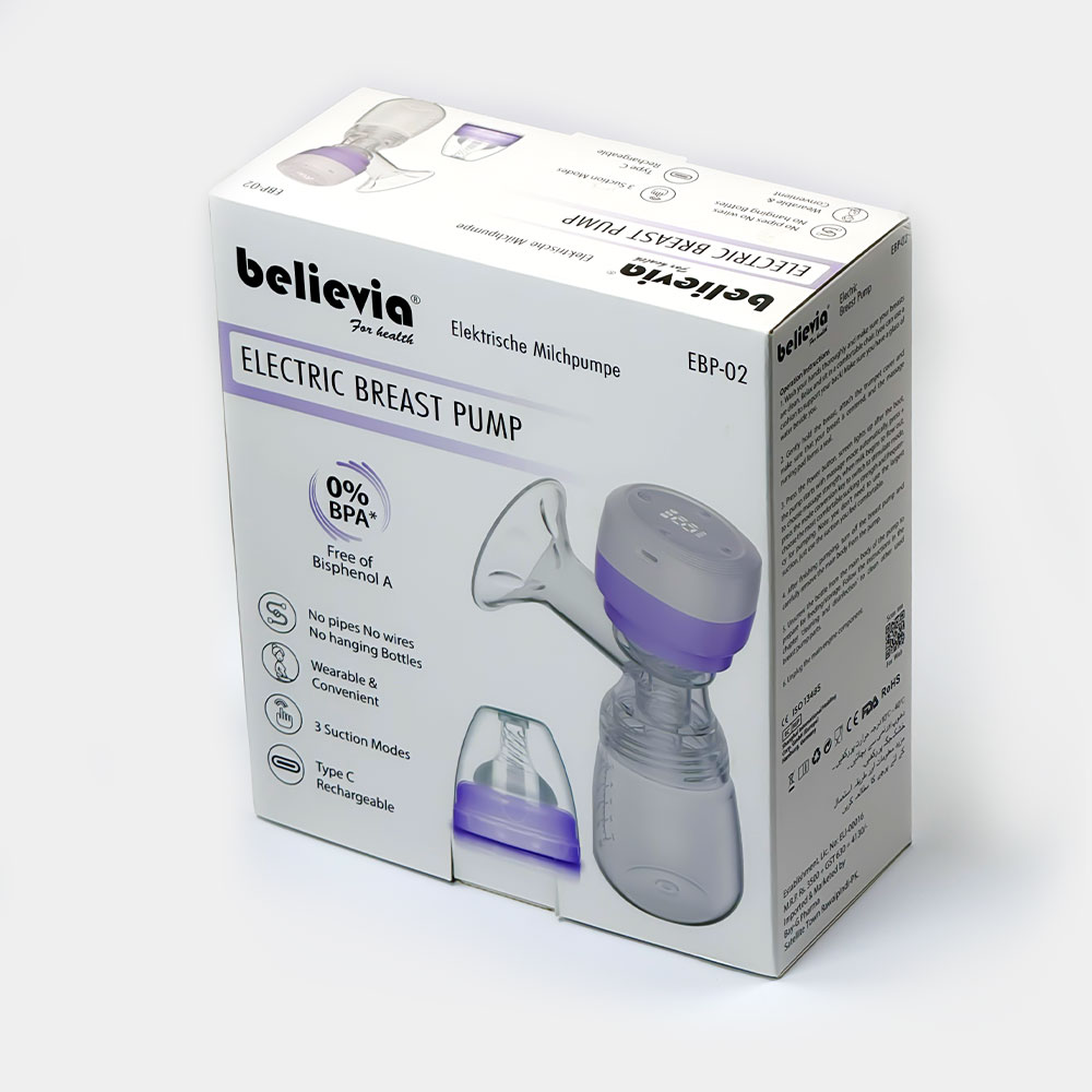 Believia-Breast-pump-EBP02-1. familycare.pk Believia Electric Breast Pump EBP-02