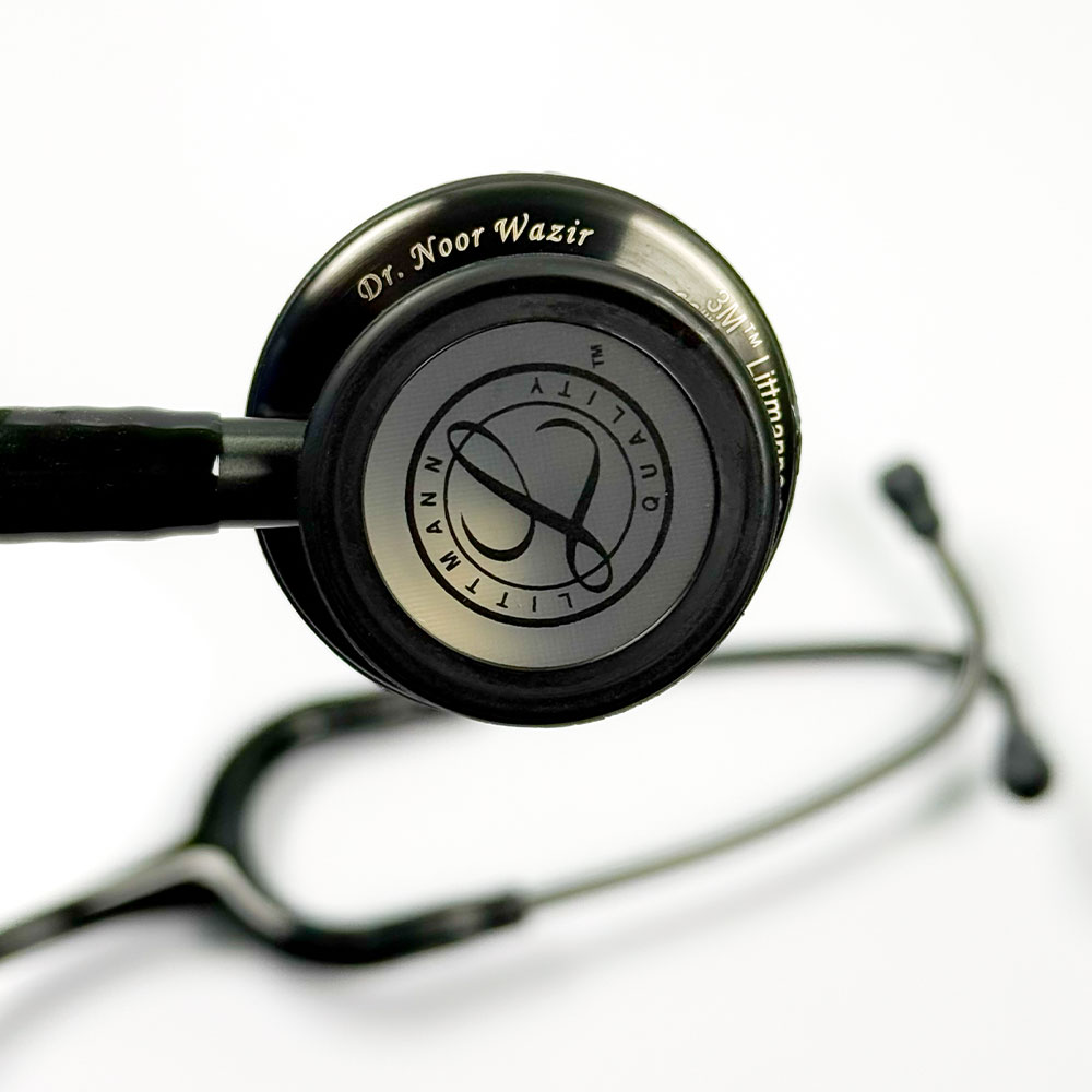 Littmann-Classic-III-Stethoscope-Smoke-Black-5811-Name-Engraving-familycare