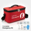Family Care first aid kit for home and office emergency use complete first aid kit box with medical supplies Family Care Best first aid kit in Pakistan for home safety, Family Care emergency medical kit with bandages, gauze, scissors, Family Care Family Care first aid kit packaging and contents overview