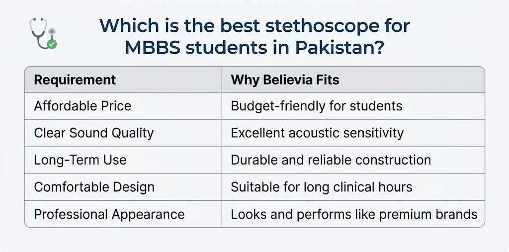 best-stethoscope-for-students-in-pakistan