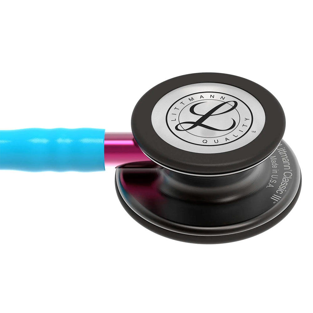 Littmann-Classic-III-Stethoscope-Smoke-&-Turquoise-5872-familycare-2